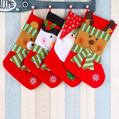 China Christmas 2022 New Style Christmas Gift Bags Ornament Sublimation Christmas Stocking for sale