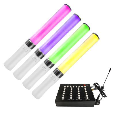 China 2021 Hot Sales Eco-friendly Custom Multi Color Foam LED Light Stick Sticks Led Foam Glow Stick for sale