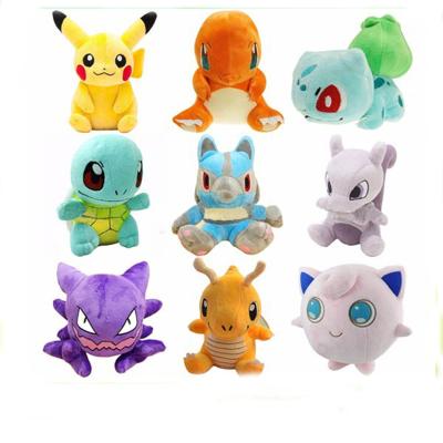 China Plush Customized Pokemoned Stuffed Type Anime Baby Soft Toys Wholesale Cartoon Baby Pokemoned Fairy Elf Plush Toy for sale