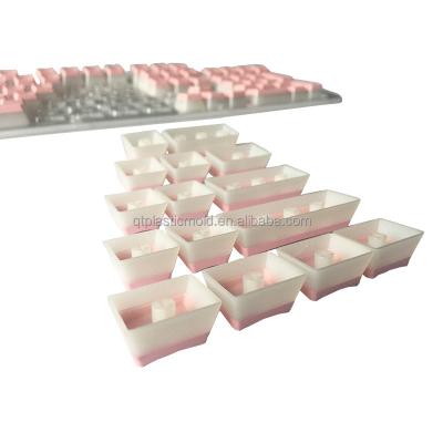 China Universal Two Colors Suspend Keycaps Custom Keyboard Covers PBT / ABS Plastic Keycaps ODM Factory for sale