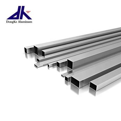 China Industry Customized Aluminum Alloy Square Tube And Rectangular Aluminum Round Tube for sale