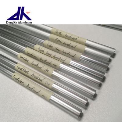 China High Precision Industrial Round Anodized Cold Drawn Thin Wall Aluminum Tube for sale