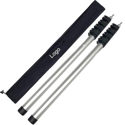 China Camping Strong Telescopic Pole With Flip Lock Pro For Outdoor Tents Camping for sale