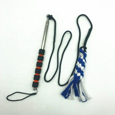 China Viable Flirt Pole For Dogs Retractable Dog Puzzle Wand With Interactive Dog Training Toys for sale