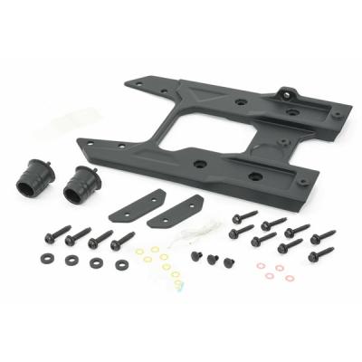 China Aluminum Aluminum Rear Tire Carrier for Jeep Wrangler JL and JL Unlimited for sale