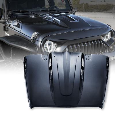 China Heat Dispersing Metal Steel Hood for 07-17 Jeep Wrangler for sale