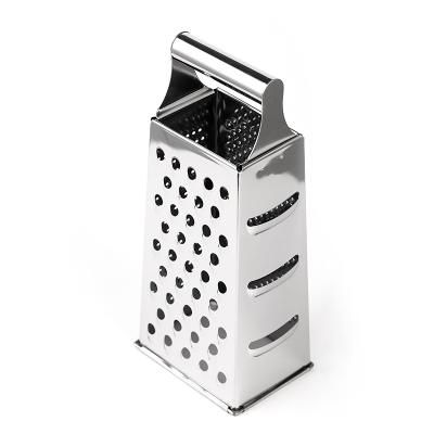 China High Performance Sustainable Stainless Steel 4 Sided Boxed Cheese Carrot Veggies Food Shredder Slicer Peeler for sale