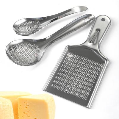 China Viable Wholesale High Quality Cheap Ginger Wasabi Garlic Stainless Steel Grater Kitchen Tool for sale