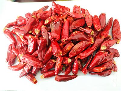 China Dried Oval Birds Eye Chillies Rich In Vitamin C For Cooking for sale