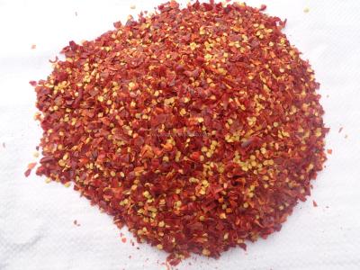 China Entwässerter zerquetschter Paprika pfeffert 5mm rote Chili Flakes 8 Masche zu verkaufen