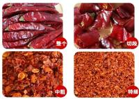 China El OEM machacó los chiles que forma escamas la pimienta de chiles rojos cruda sabor acre en venta