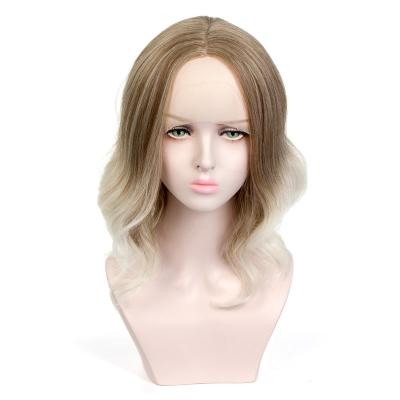 China Hot Selling Female Natural Wave AliExpress Wig European And American Ins Wrap Hairband Short Wig Curly Hair Lace Front Wig for sale