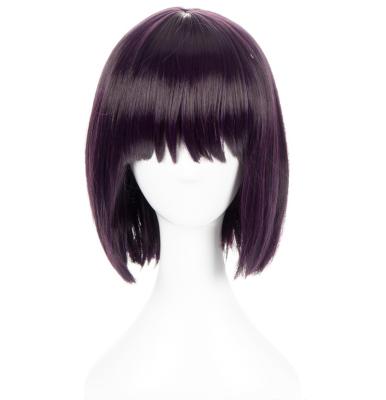 China Anlegang Fireworks Purple High Temperature Silk Face-Receiving Each Other's Wish Wig Scum Cosplay Customized Anime for sale