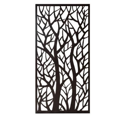 China OEM FREE Design Decorative Laser Cut Exterior Metal Security Screen Doors for sale