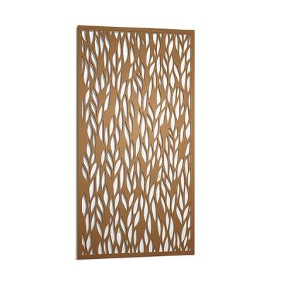 China Europe Factory OEM Garden Art Decorative Metal Screen Outdoor Metal Wall Art Screen for sale