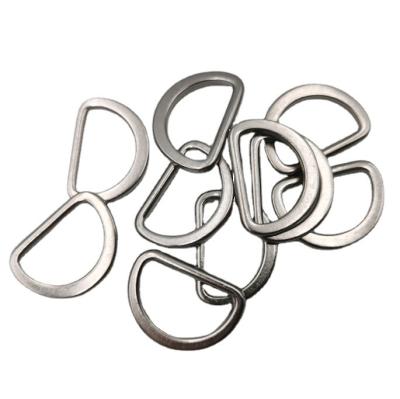 China Custom Nickel Free Clothes Hardware Metal Buckles Bag Accessories D Ring for sale