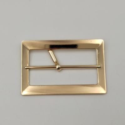 China High Quality Cheap Square Bar Buckle Slide Slide Metal Adjustable Center Belt Buckle Metal Nickel Free For Bag for sale