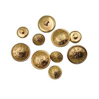 China Fashion High End Decorative Coat Nickel Free Hot Selling Golden Knobs for sale