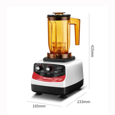 China Factory Supply Multiple Functions Bubble Tea Shop Used Tea Blender With 3 Cups for sale