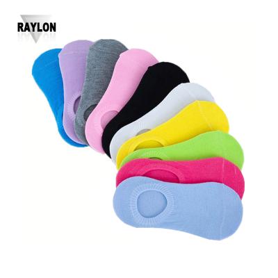 China Raylon-0246 antibacterial no show socks women socks for women flats footie socks for flats for sale