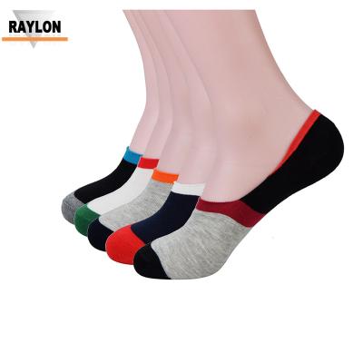 China Raylon-0255 Antibacterial No Show Cotton Socks Invisible Wholesale Liner Socks for sale