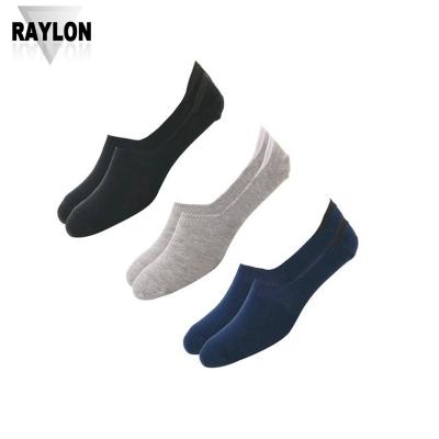 China No Exposure Raylon-0265 Mens Invisible Socks Antibacterial For Mens Mens Sock Liners for sale