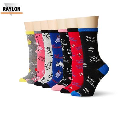 China Women's colorful socks colorful women's socks colorful women's socks Raylon-0393 antibacterial for sale