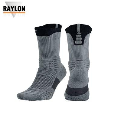 China Raylon-0368 Antibacterial Sports Crew Socks Sports Crew Socks for sale