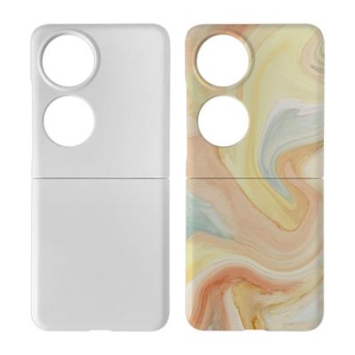 China New DIY 3D Sublimation Blank Film Shockproof Coated Cell Phone Case Cover For Huawei p50 For Samsung z Flip 3 for sale