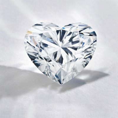 China Neudia Jewelry 0.3ct Lab Diamond IGI/GIA Certified Fancy Cut HPHT Lab Developed Diamond Heart Cut Shape Diamond Heart Cut for sale