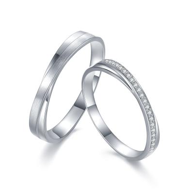 China 2022 hot new products FASHIONABLE twist finger style infinity engagement ring designs or joint couples ring for woman for sale