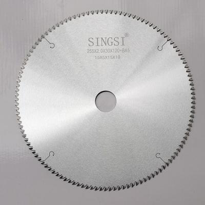 China 255*2.0*30*120*BA5 Acrylic Circular Saw Blades Cutting Acrylic Saw Blade Circular Saw Blade Plexiglass Acrylic Cutting 7/8IN for sale