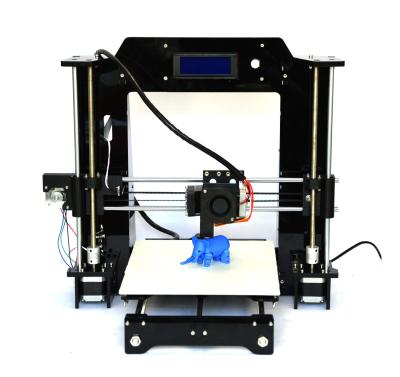 China Multifunction Pro DIY 3D Printers PLA / ABS Plastic 3D Printer With Acrylic Frame for sale