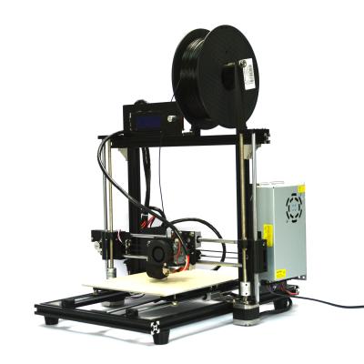 China Black Aluminum HIPS / Petg Filament Desktop 3D Printer With LCD Screen for sale