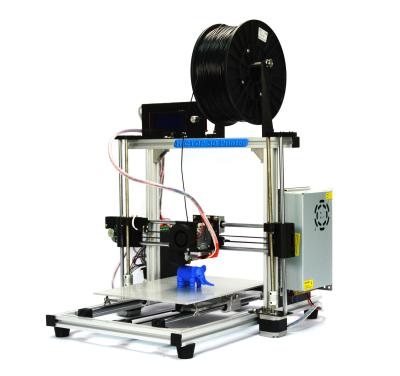 China White ABS PLA Filament Desktop 3D Printer With Aluminum Frame for sale