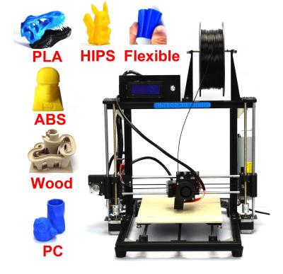 China Black HIC Prusa I3 Auto Leveling Arduino 3D Printer 3D Printing Machine for sale