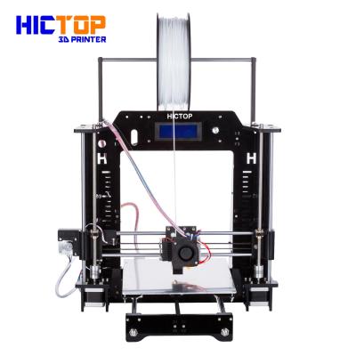 China High Accuracy Reprap Prusa i3 Table 3D Printer , PLA / ABS / HIPS / WOOD for sale