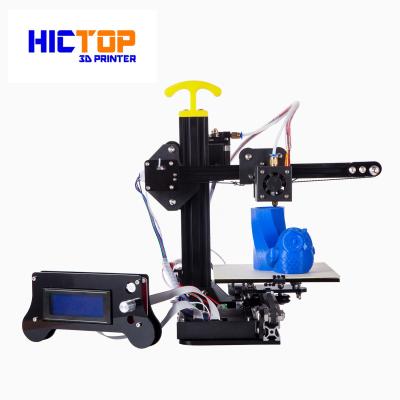 China Portable home desktop 3d printer printing size 130*150*100mm , 0.4mm Nozzle for sale