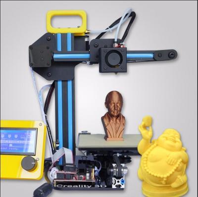 China Mini Efficiency high precision desktop 3d printer Portable Only 4.8KG for sale