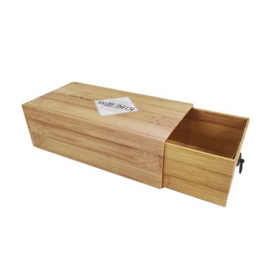 China Recyclable OEM Customize Wood grain Drawer Box Sliding Paper Boxes With Insert Rigid Gift Boxes Printed Logo for sale