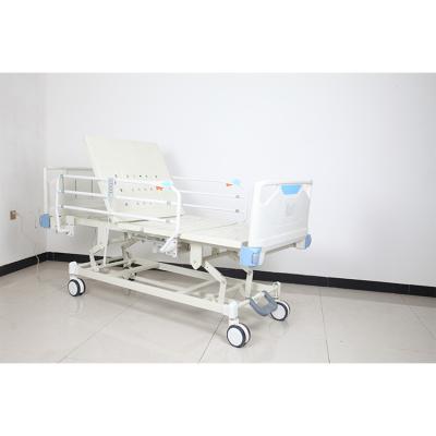 China Professional Metal Offer Exporters OEM ODM Medical Equipment Aluminum Alloy Guard Bar Electric Hospital Bed for sale