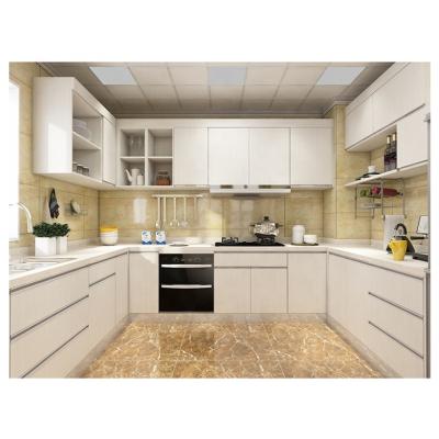 China Modern American Style Home Improvement Melamine Luxury Kitchen Cupboard for sale