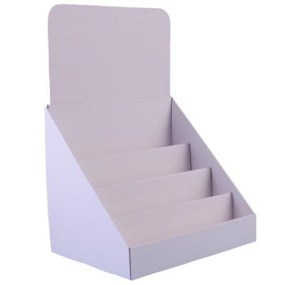 China CCNB Best Price Retail Playing Cards Table Top Design Cardboard Display Counter, Retail Greeting Cards and Gift Certificates Display Rack for sale