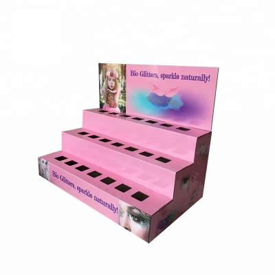 China Recycled Materials Cardboard Display Unit Counter For Essential Oil for sale