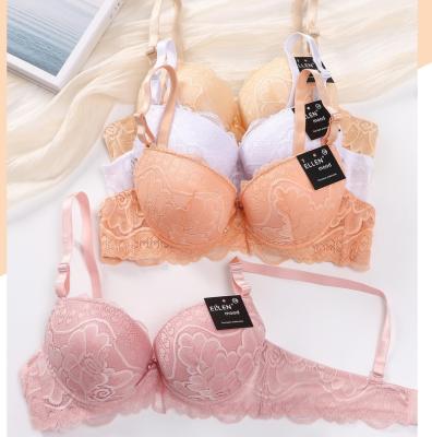 China Hot selling QUICK DRY OEM bra underwire lace lift up sexy floral bra custom made for breast wholesale small ropa mujer women inner bra for sale