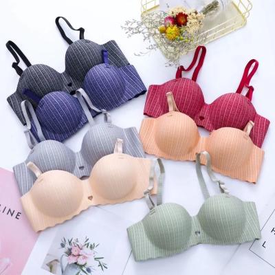 China Wholesale High Quality Custom Made Wireless Soft Cup Small Cup Bralette OEM Sexy Seamless Bra QUICK DRY Women Push Up Padded Bras One Piece for sale