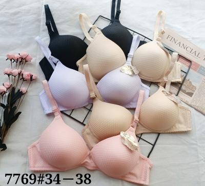 China New desig QUICK DRY thick wire bra interior ropa libre de mujer three quantity cup lingerie push up breathable padded bra for women for sale