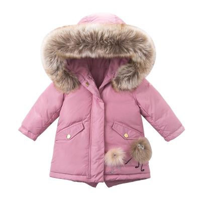 China New Style Reversible Girl's Jacket Thick Padded Top Vetement Enfant Chaqueta De Ninas Jackeet for sale