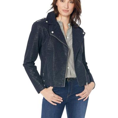 China New Style Breathable Women's Jackette De Mujer PU Jacket Cuero De Mujer Casaca De Washed Top for sale