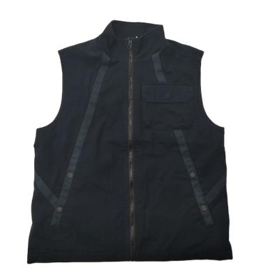 China New Design Viable Plus Size Mens Twill Cotton Vest Jacket No Sleeve Formal Vest For Men Jacket For Man for sale